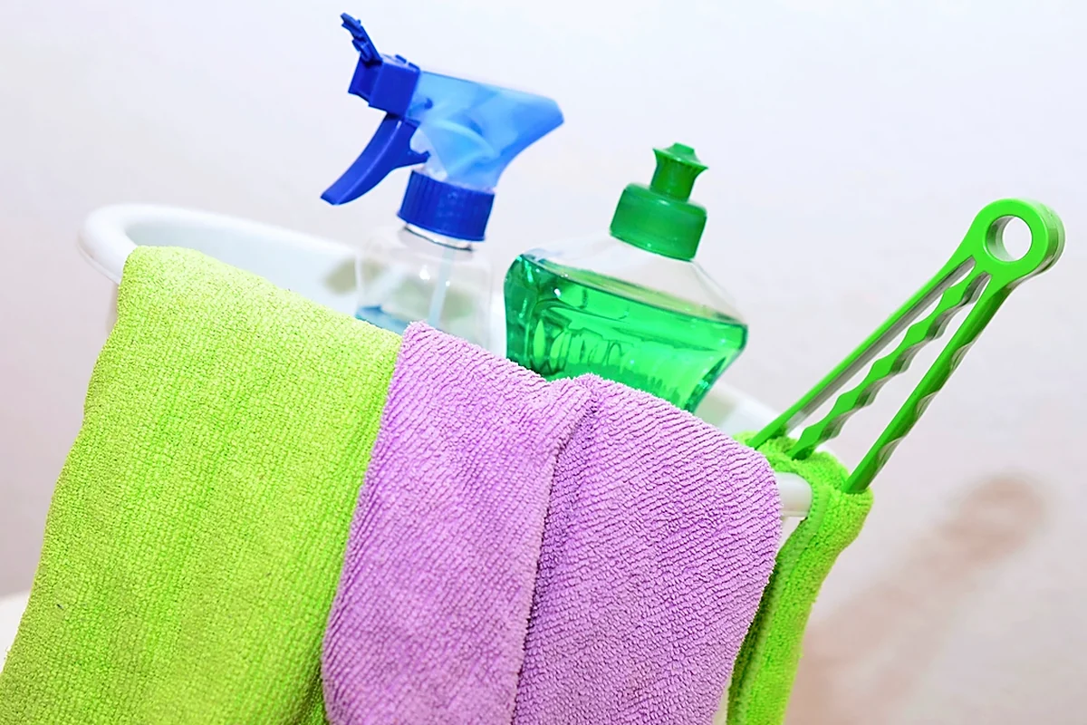 Cleaning equipment ready for a job